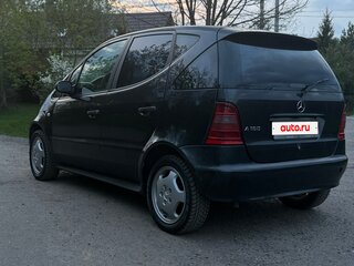 1999 Mercedes-Benz A-Класс 160 I (W168), чёрный, 330000 рублей, вид 5