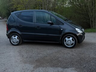 1999 Mercedes-Benz A-Класс 160 I (W168), чёрный, 330000 рублей, вид 4