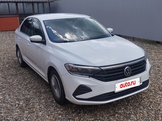 2021 Volkswagen Polo VI, белый, 1410000 рублей, вид 1