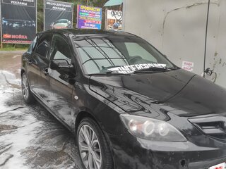 2007 Mazda 3 I (BK) Рестайлинг, чёрный, 530000 рублей, вид 3