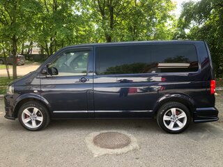 2011 Volkswagen Caravelle T5 Рестайлинг, синий, 1580000 рублей, вид 5
