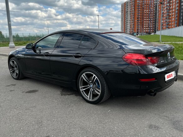 2013 BMW 6 серии Gran Coupe 640i xDrive III (F06/F13/F12), чёрный, 2690000 рублей - вид 6