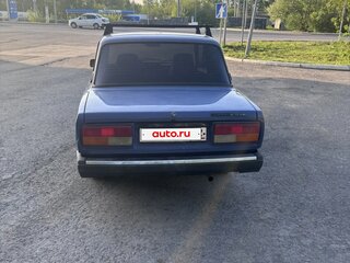 2007 Lada (ВАЗ) 2107, синий, 160000 рублей, вид 4