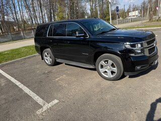 2017 Chevrolet Tahoe IV, чёрный, 4850000 рублей, вид 4