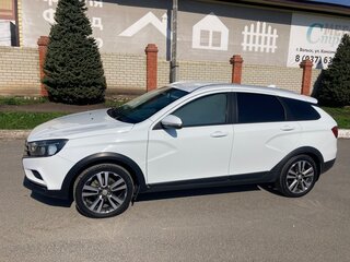 2018 Lada (ВАЗ) Vesta SW Cross I, белый, 910000 рублей, вид 4