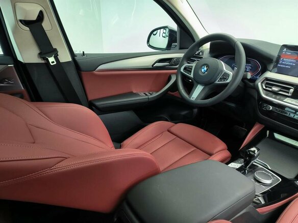 2024 BMW X4 30i II (G02) Рестайлинг, серый - вид 9