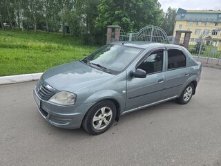 2011 Renault Logan I Рестайлинг, синий, 350000 рублей, вид 3