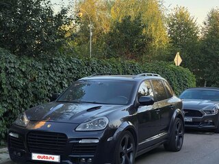 2008 Porsche Cayenne Turbo I Рестайлинг (957), чёрный, 1850000 рублей, вид 1