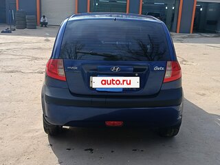2007 Hyundai Getz I Рестайлинг, синий, 475000 рублей, вид 4