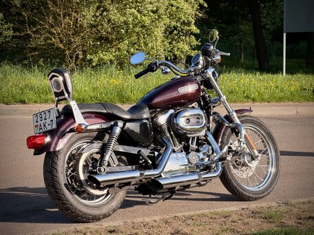 2007 Harley-Davidson Sportster 1200, коричневый, 565000 рублей, вид 1