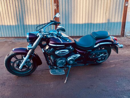 2009 Yamaha XVS950, красный, 680000 рублей, вид 2