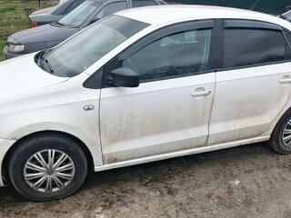 2013 Volkswagen Polo V, белый, 370000 рублей, вид 3