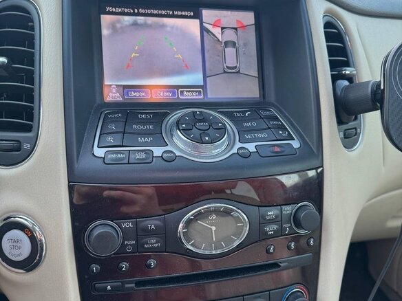 2011 Infiniti EX25 I (J50), белый, 1400000 рублей - вид 9