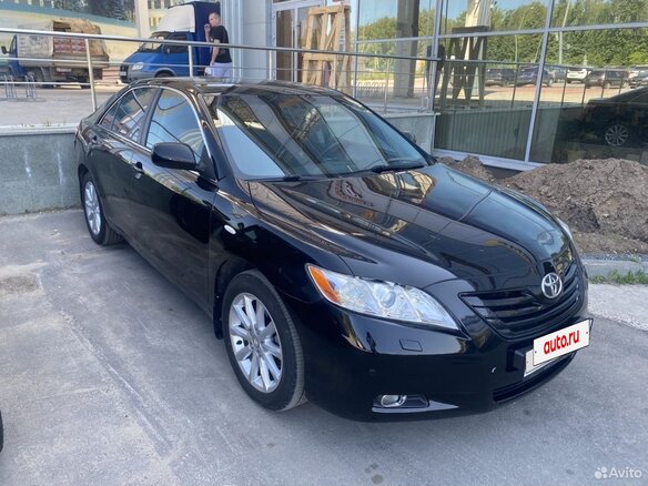 2008 Toyota Camry VI (XV40), чёрный, 950000 рублей - вид 1
