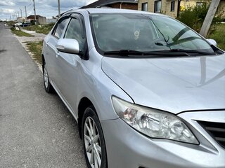 2012 Toyota Corolla X (E140, E150) Рестайлинг, серебристый, 1000000 рублей, вид 2
