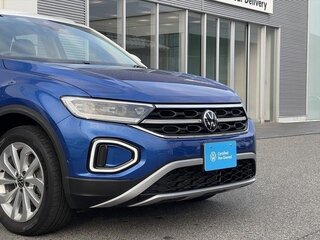 2023 Volkswagen T-Roc I Рестайлинг, синий, 1410007 рублей, вид 4