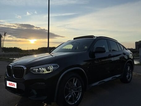 2020 BMW X4 20i II (G02), чёрный, 4850000 рублей, вид 1