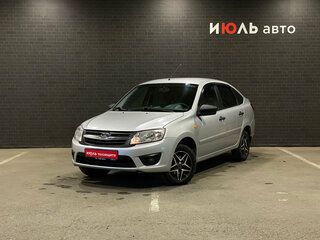 2015 Lada (ВАЗ) Granta I, серебристый, 550000 рублей, вид 1
