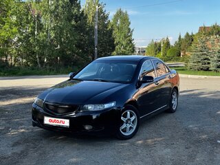 2007 Honda Accord VII Рестайлинг, чёрный, 649000 рублей, вид 1