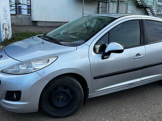 2010 Peugeot 207 I Рестайлинг, серебристый, 479000 рублей, вид 2