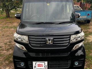 2014 Honda N-BOX I, чёрный, 870000 рублей, вид 1