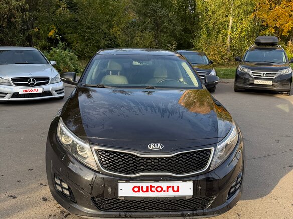 2014 Kia Optima III Рестайлинг, чёрный, 1350000 рублей