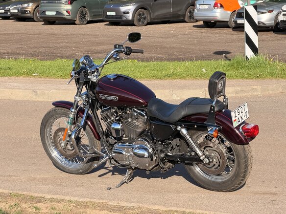 2007 Harley-Davidson Sportster 1200, коричневый, 565000 рублей - вид 4