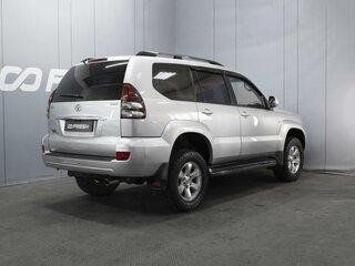 2007 Toyota Land Cruiser Prado 120 Series, серебристый, 1799000 рублей, вид 2
