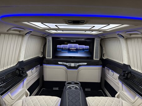 2024 Mercedes-Benz V-Класс Extra Long 300 d экстра длинный III (W447) Рестайлинг 2, чёрный, 26500000 рублей, вид 5