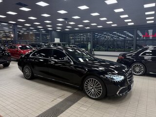 2021 Mercedes-Benz S-Класс 450 Long 4MATIC VII (W223), чёрный, 10000000 рублей, вид 4