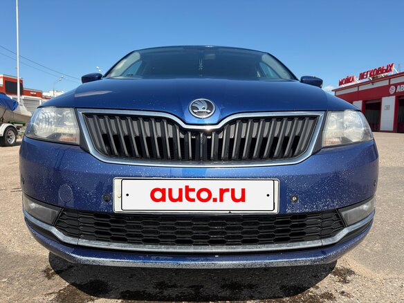2017 Skoda Rapid I, синий, 950000 рублей - вид 2