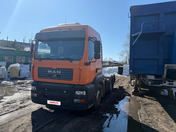 2007 MAN TGA, оранжевый, 1750000 рублей - вид 5