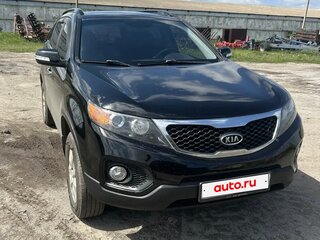 2010 Kia Sorento II, чёрный, 1280000 рублей, вид 2