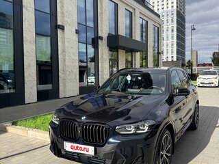 2021 BMW X3 30i xDrive III (G01) Рестайлинг, чёрный, 5250000 рублей, вид 1