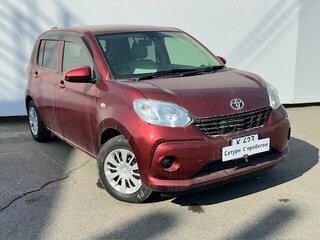 2017 Toyota Passo III, красный, 1050000 рублей, вид 3