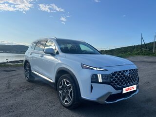 2021 Hyundai Santa Fe IV Рестайлинг, белый, 2600000 рублей, вид 1