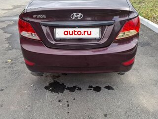 2012 Hyundai Solaris I, фиолетовый, 470000 рублей, вид 2