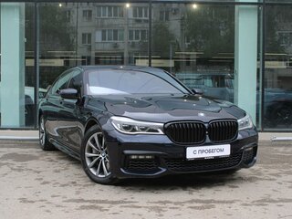 2015 BMW 7 серии Long 750Li xDrive VI (G11/G12), чёрный, 2300000 рублей, вид 3