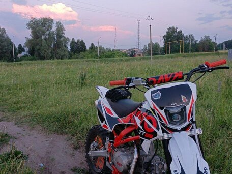 2025 Kayo Basic TT125, оранжевый, 85000 рублей, вид 4