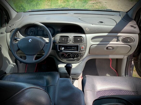2001 Renault Scenic I Рестайлинг, серый, 235000 рублей - вид 8