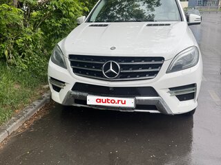 2014 Mercedes-Benz M-Класс 350 CDI III (W166), белый, 2800000 рублей, вид 1