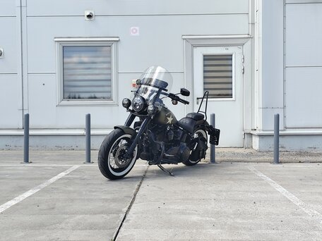 2015 Harley-Davidson Softail Slim, зелёный, 1299000 рублей, вид 4