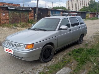 2008 Lada (ВАЗ) 2111 21112, серебристый, 175000 рублей, вид 1