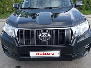2019 Toyota Land Cruiser Prado 150 Series Рестайлинг 2, чёрный, 4290000 рублей, вид 1