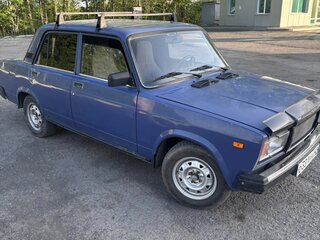 2007 Lada (ВАЗ) 2107, синий, 160000 рублей, вид 3