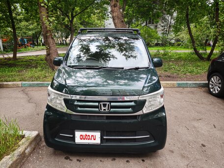 2018 Honda N-WGN I Рестайлинг, зелёный, 650000 рублей, вид 2