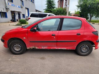 2006 Peugeot 206, красный, 277000 рублей, вид 4