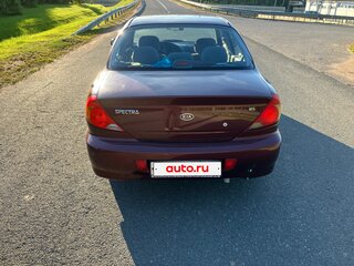 2011 Kia Spectra I Рестайлинг 2, красный, 610000 рублей, вид 3