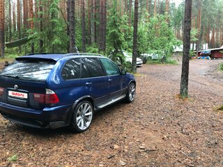 2005 BMW X5 4.8is I (E53) Рестайлинг, синий, 1500000 рублей, вид 1