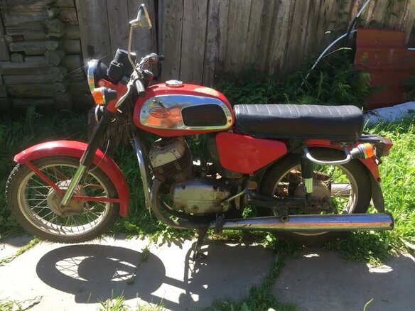 1978 Jawa 350 CL, красный, 90000 рублей - вид 2